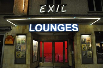 Eingang Kino Exil Düdingen